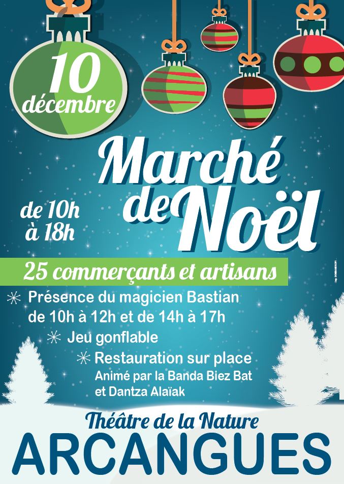 Affiche Marché De Noël 2023