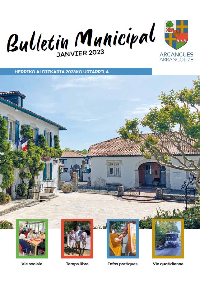 Bulletin municipal d'Arcangues-Janvier 2023