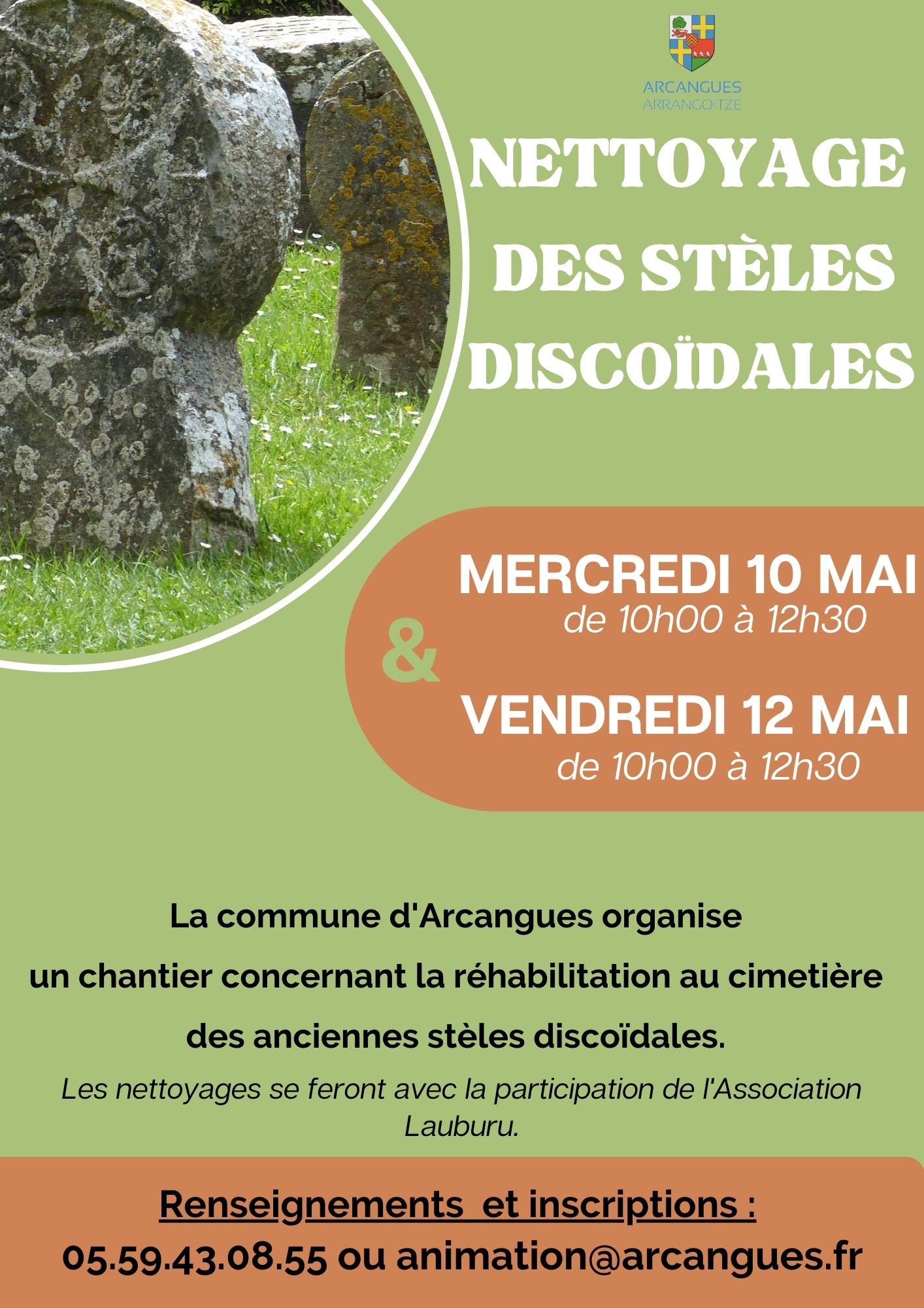 Affiche Nettoyage De Stèles