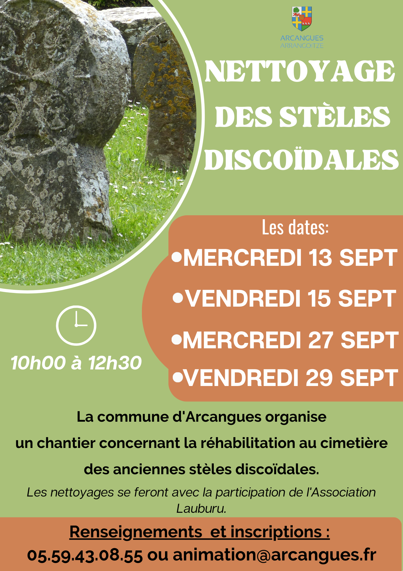 Affiche Nettoyage De Stèles