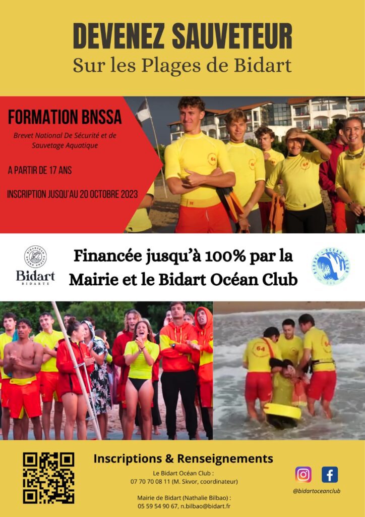 BNSSA (brevet national de sécurité et de sauvetage aquatique