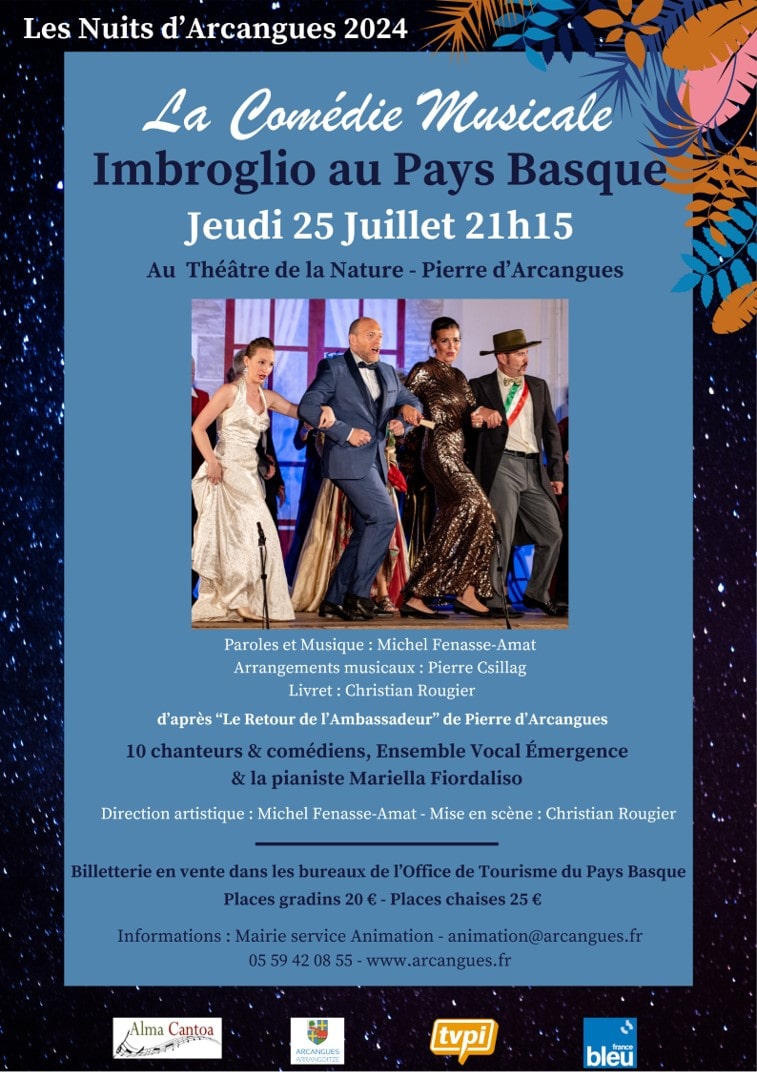 Affiche Les Nuits d'Arcangues