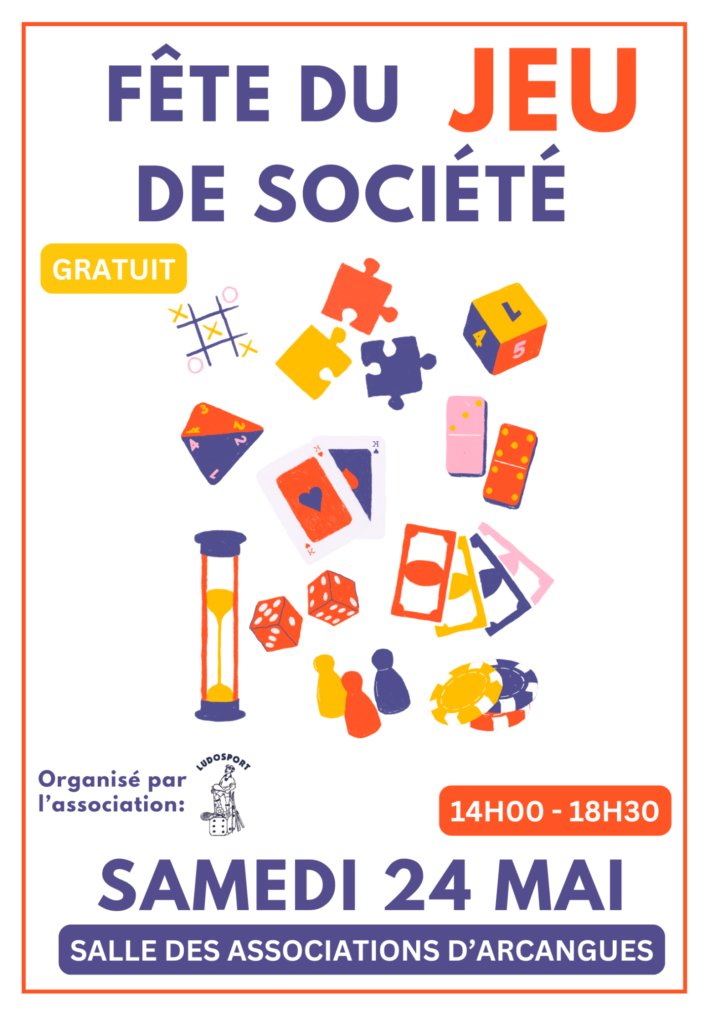 Affiche Fête Du Jeu